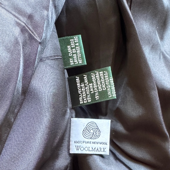 Lauren Ralph Lauren Black Trench Coat - Picture 4 of 12